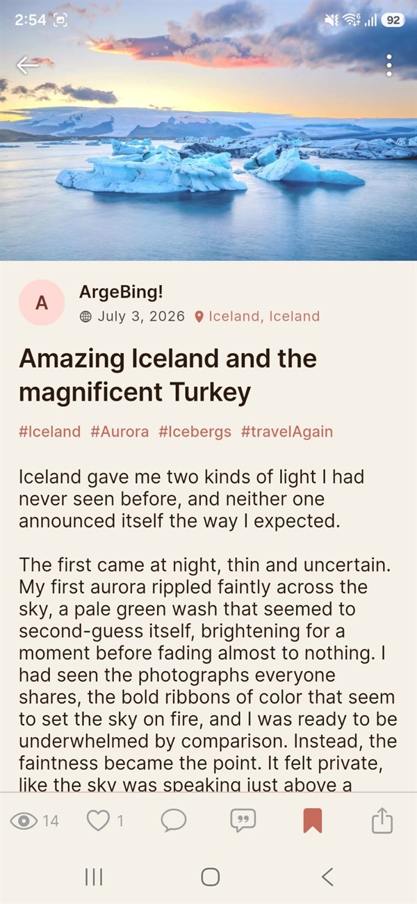 Fotorich story detail